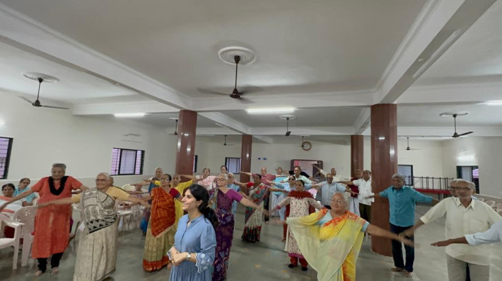 Exercise Game in action