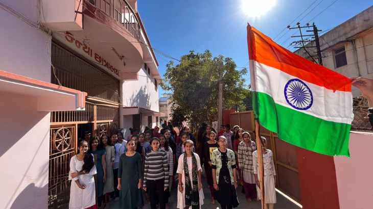 Independence Day Celebration at Kanya Chatralaya Bhuj